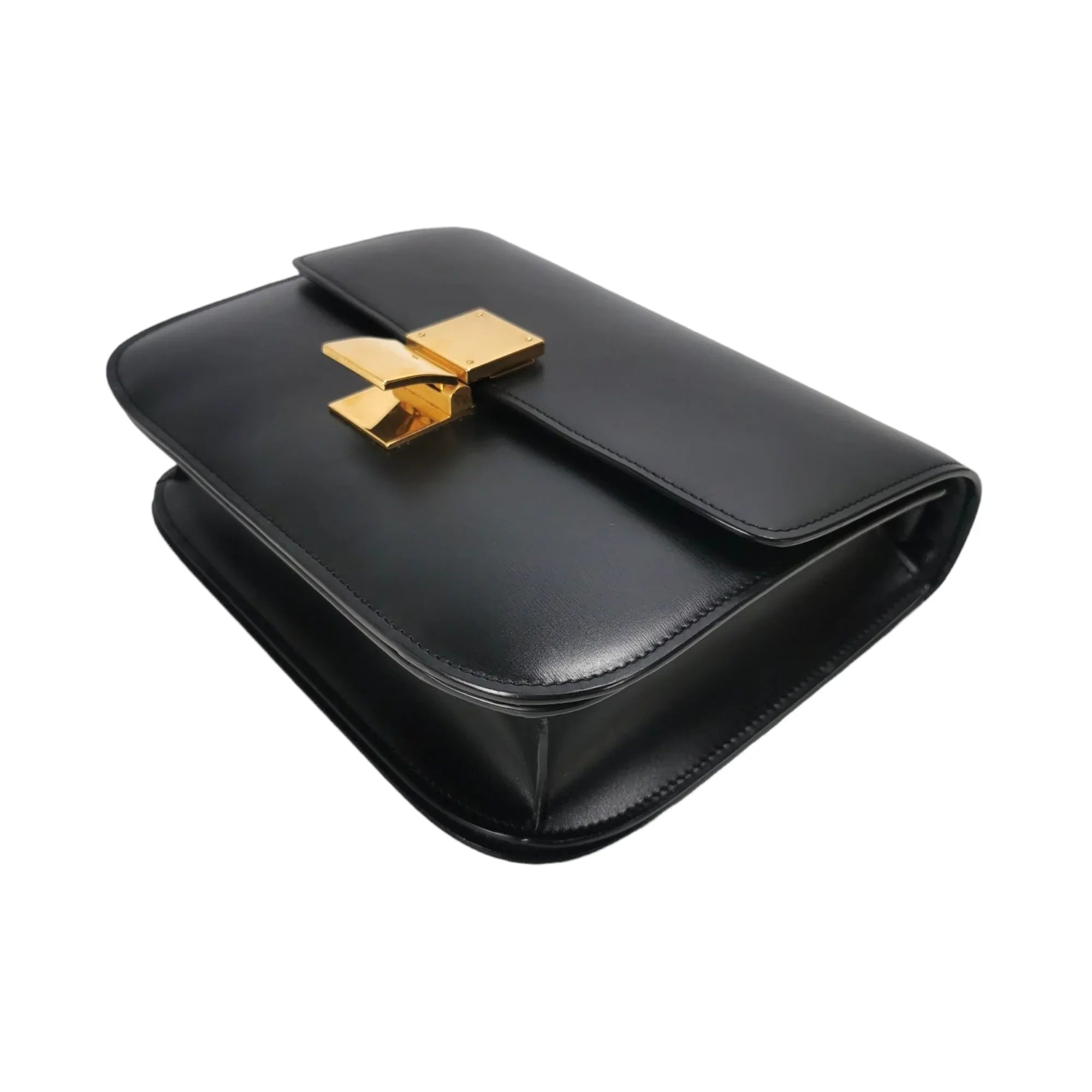 Celine Classic Medium Black Box Calfskin