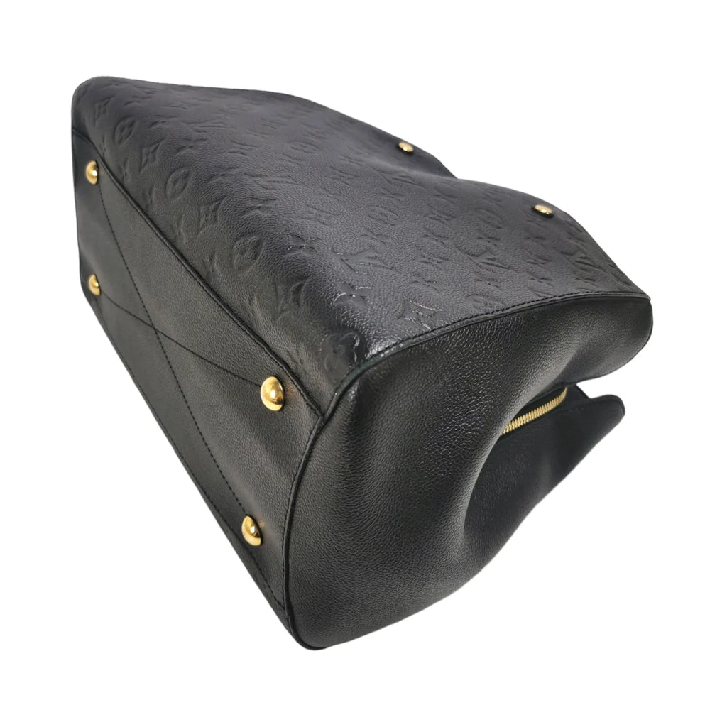 Louis Vuitton Montaigne GM Black Monogram Empreinte
