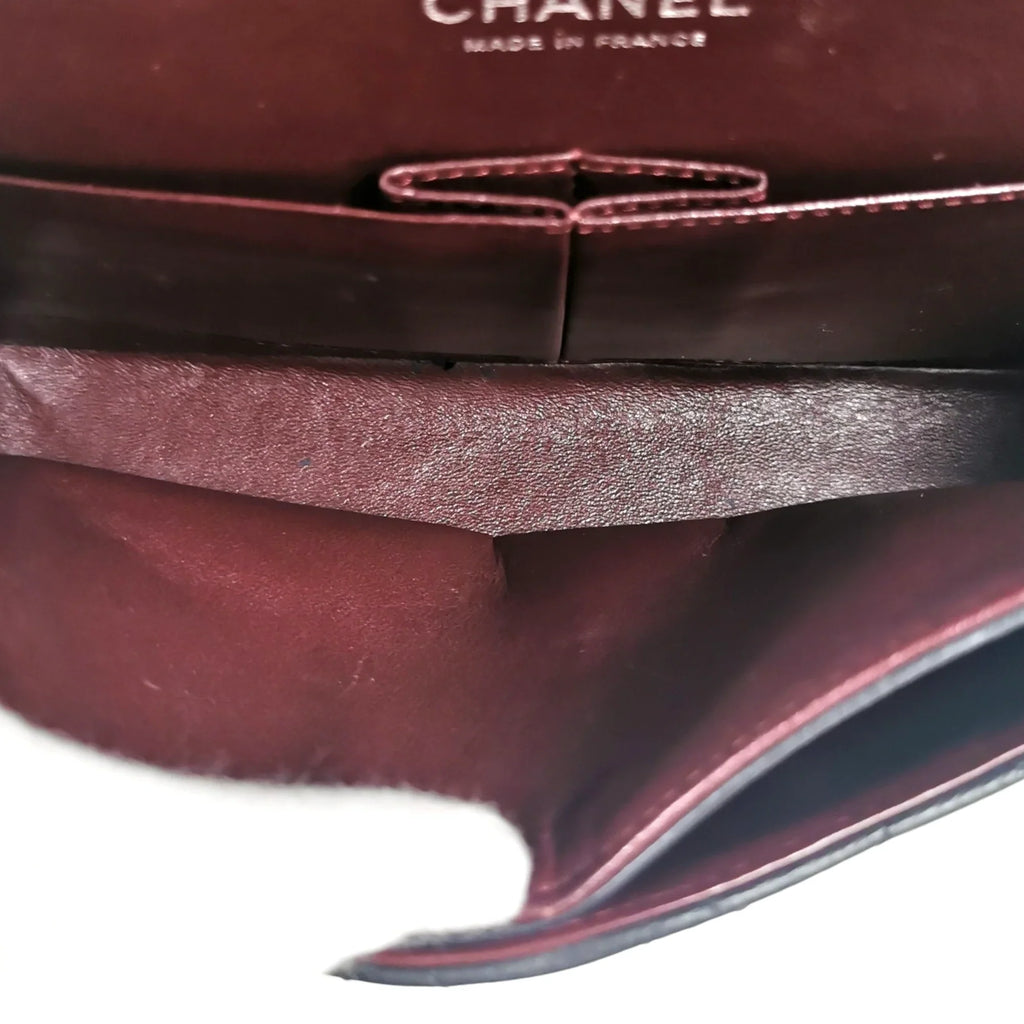 Chanel Classic Double Flap Medium Black Caviar Silver