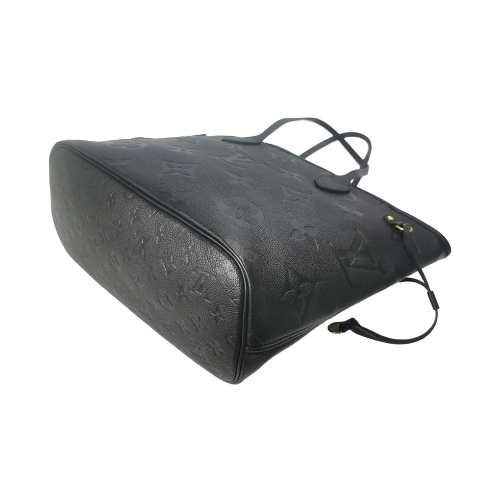 Louis Vuitton Neverfull MM Black Monogram Empreinte