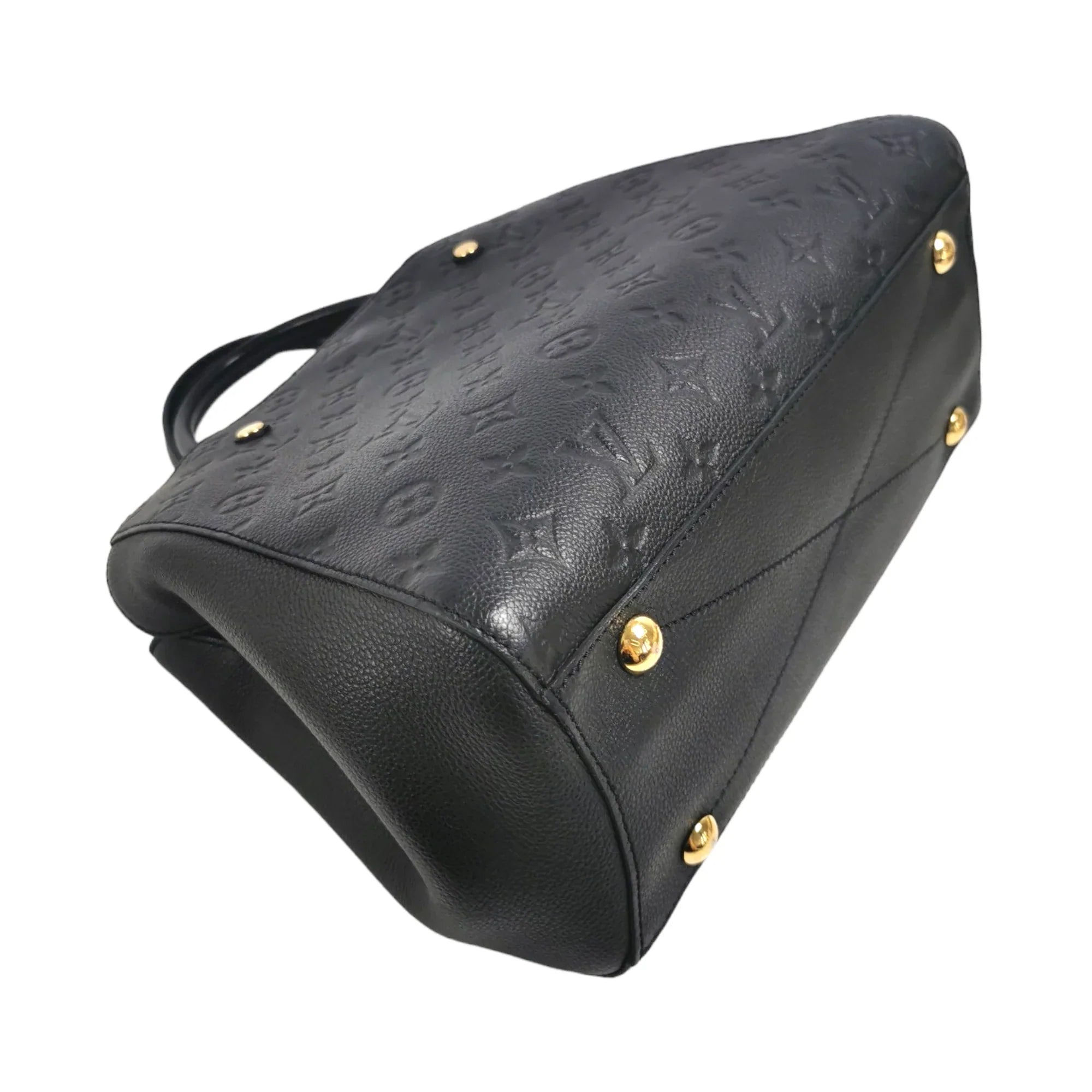 Louis Vuitton Montaigne MM Black Monogram Empreinte