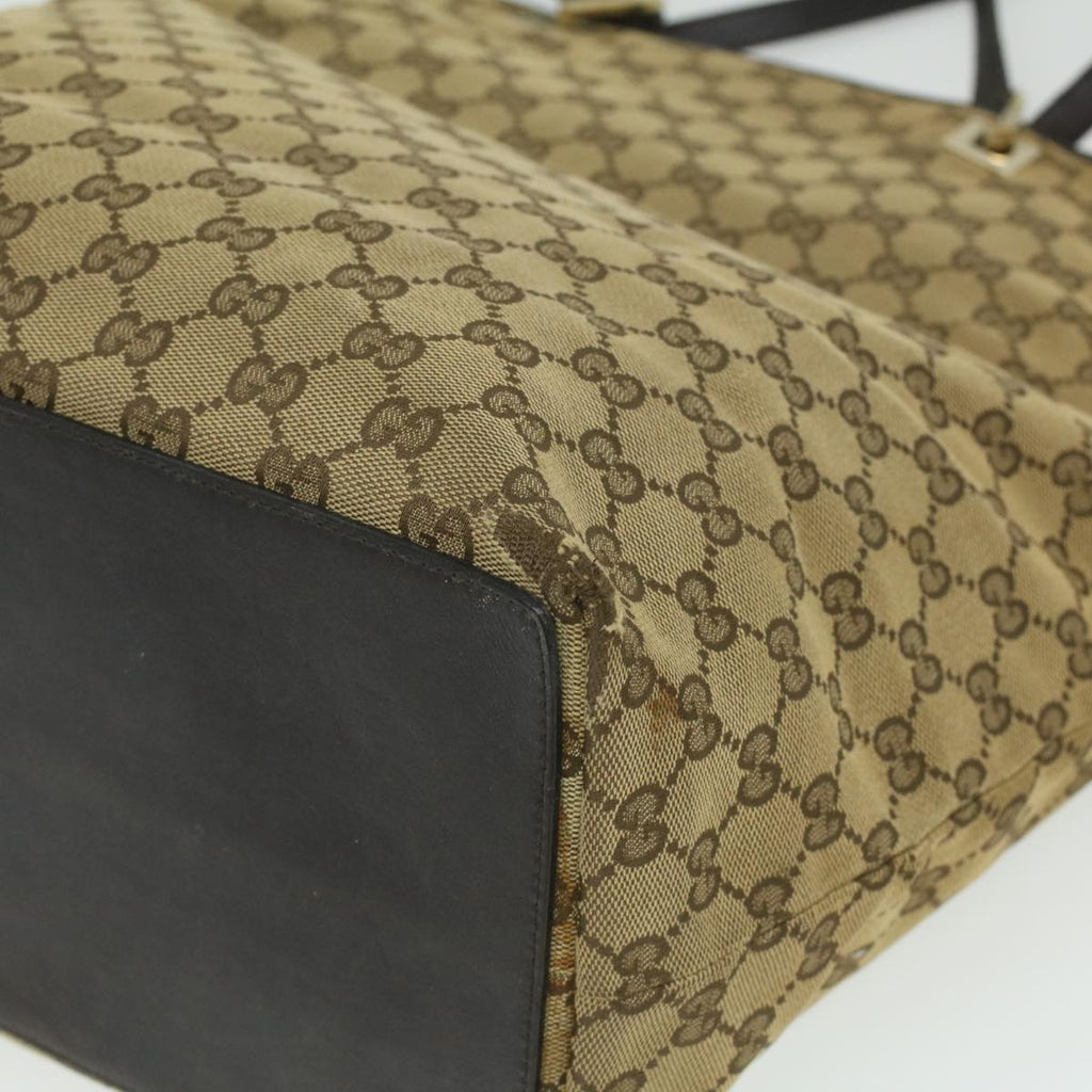 GUCCI GG Canvas Tote Bag Beige 00210972404 ro775