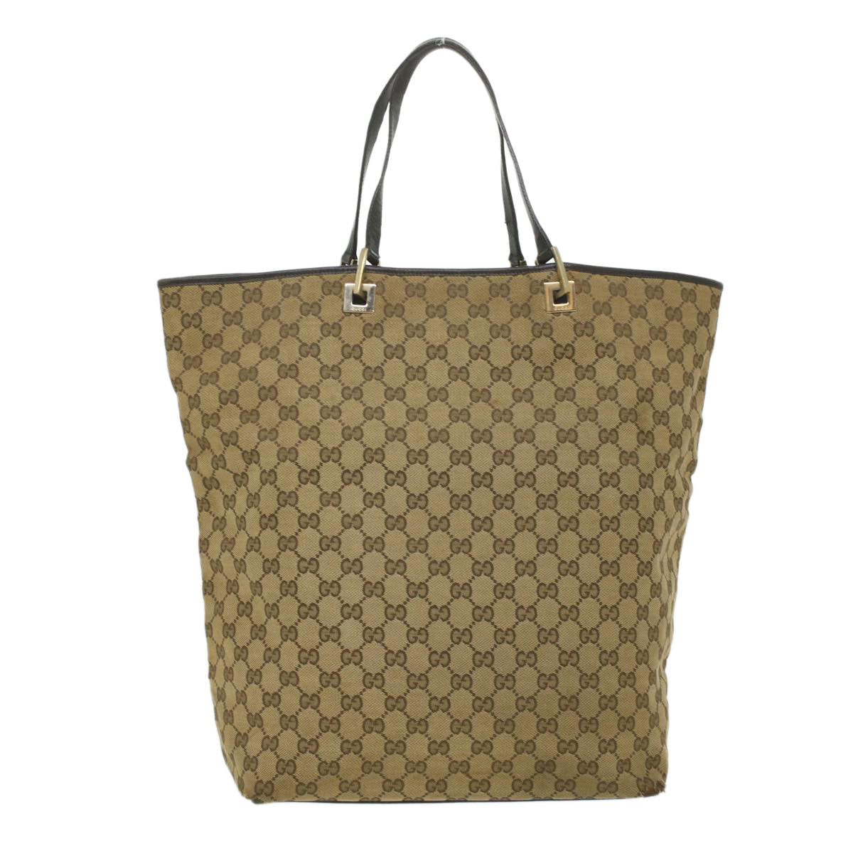 GUCCI GG Canvas Tote Bag Beige 00210972404 ro775