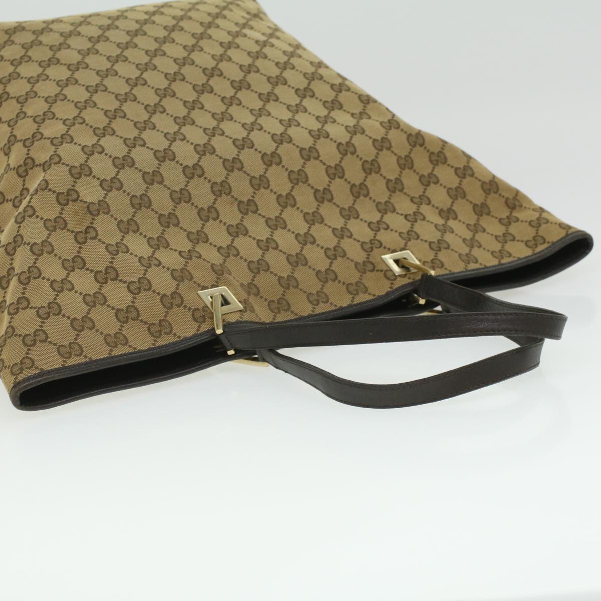 GUCCI GG Canvas Tote Bag Beige 00210972404 ro775