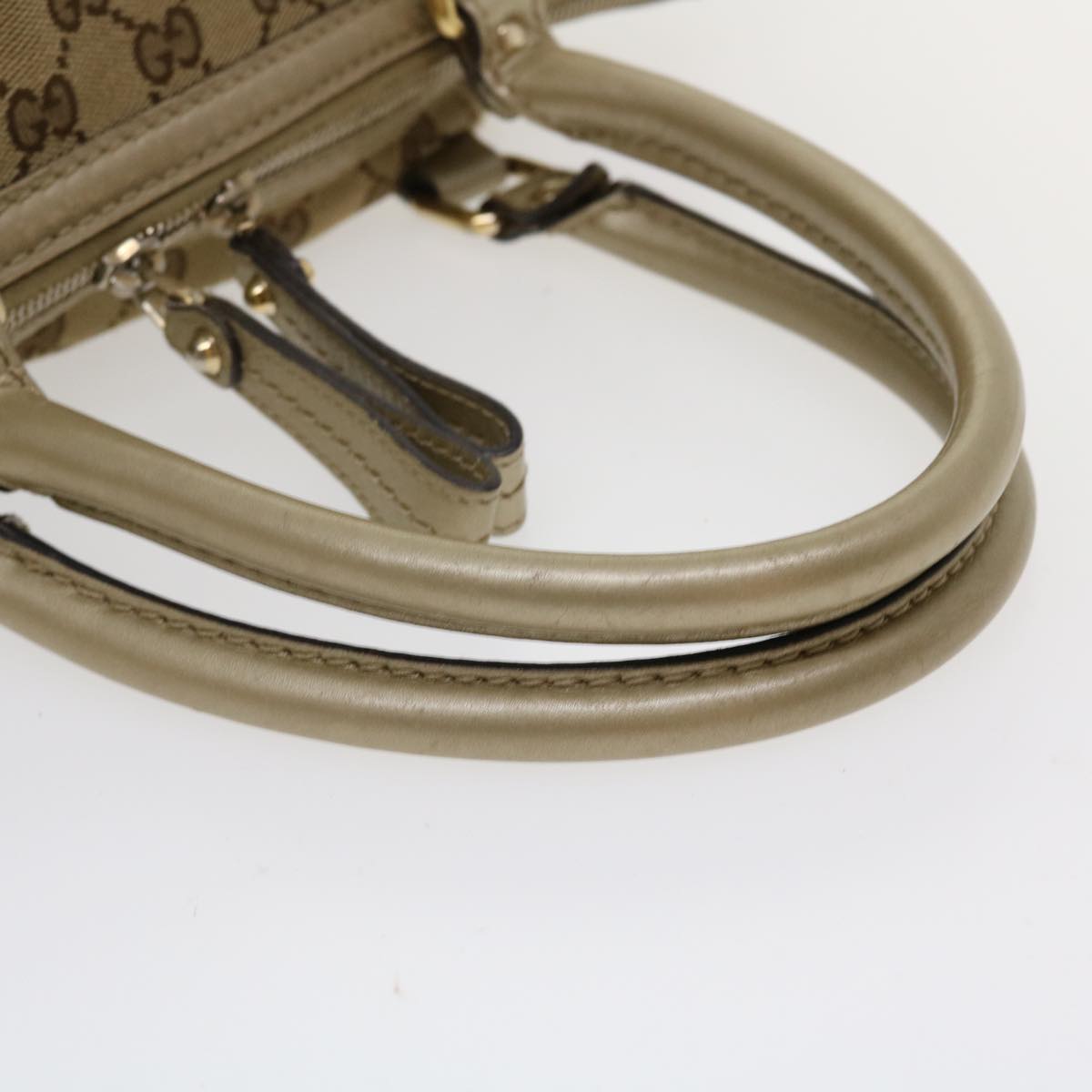 GUCCI GG Canvas Shoulder Bag Beige 247902 ro787