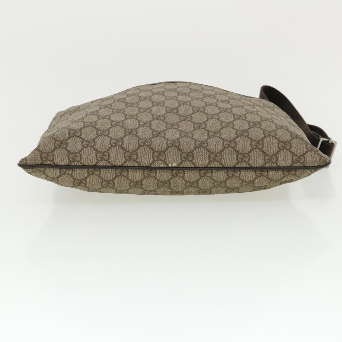 GUCCI GG Canvas Shoulder Bag Beige 141198 ro852