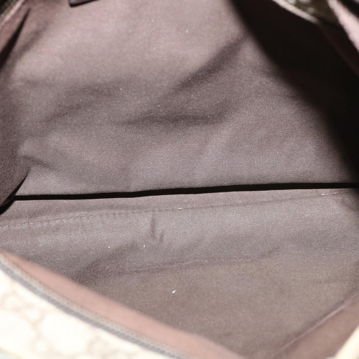 GUCCI GG Canvas Shoulder Bag Beige 141198 ro852