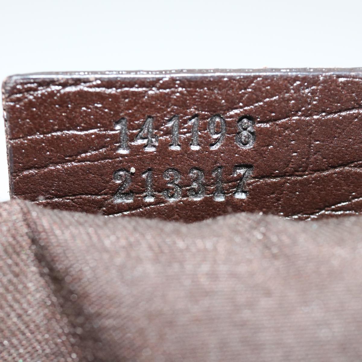 GUCCI GG Canvas Shoulder Bag Beige 141198 ro852
