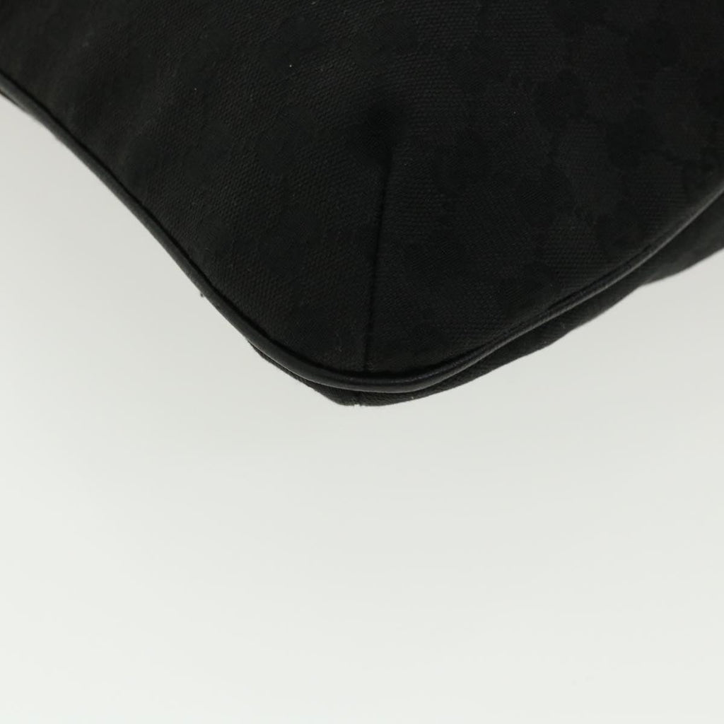 GUCCI GG Canvas Hand Bag 2way Black 122797 ro853