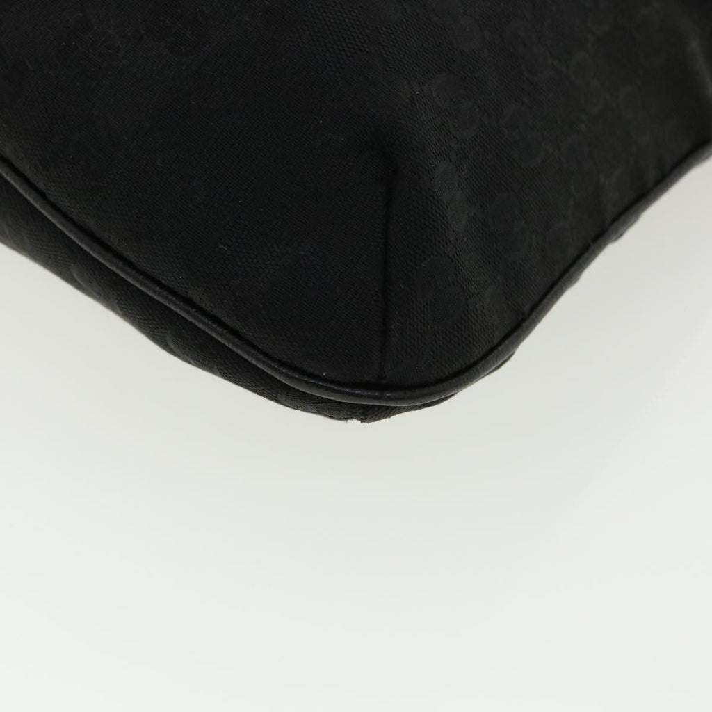 GUCCI GG Canvas Hand Bag 2way Black 122797 ro853
