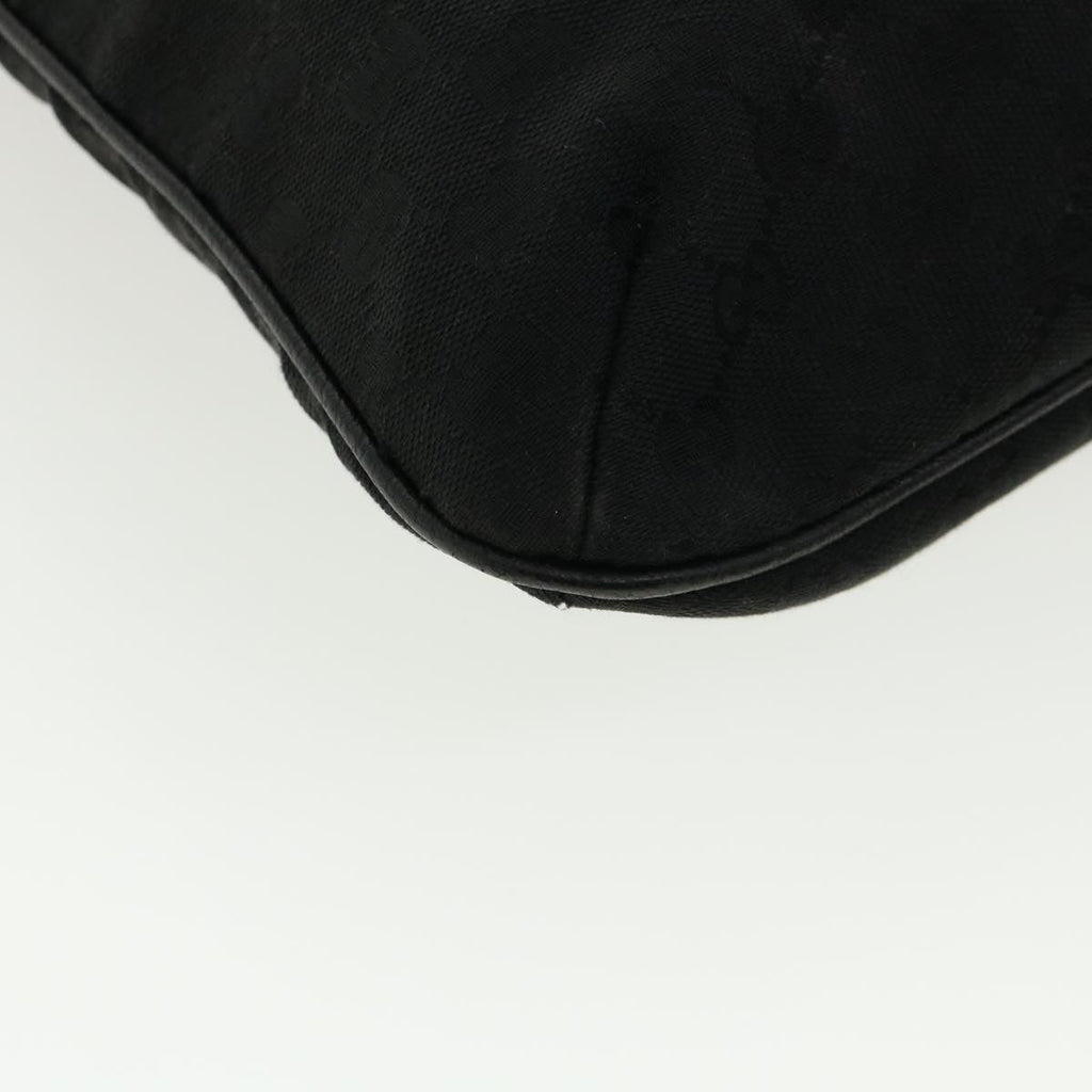 GUCCI GG Canvas Hand Bag 2way Black 122797 ro853