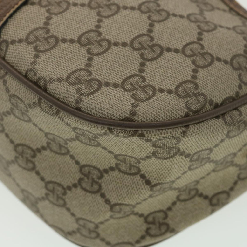 GUCCI GG Canvas Web Sherry Line Shoulder Bag Beige Red 89 02 032 ro876