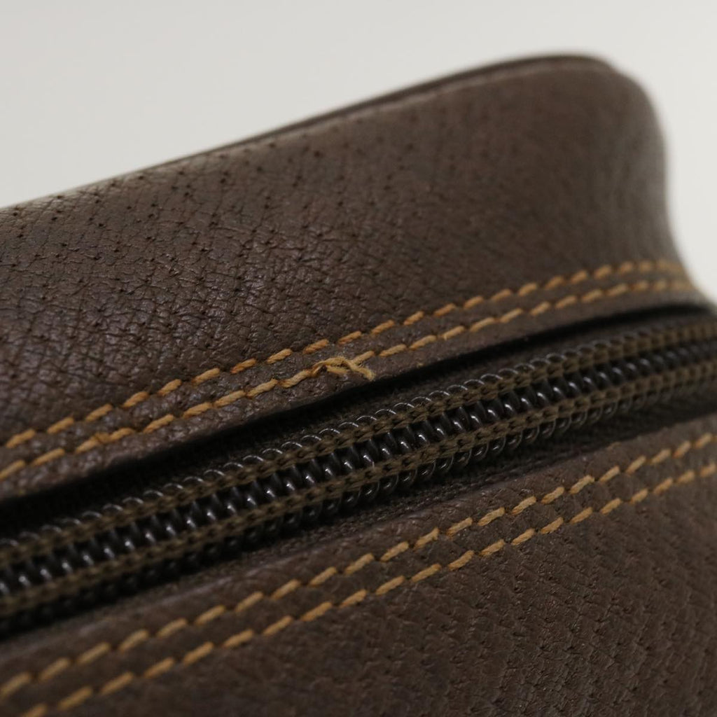 GUCCI GG Canvas Clutch Bag PVC Leather Beige 156.01.044 ro882