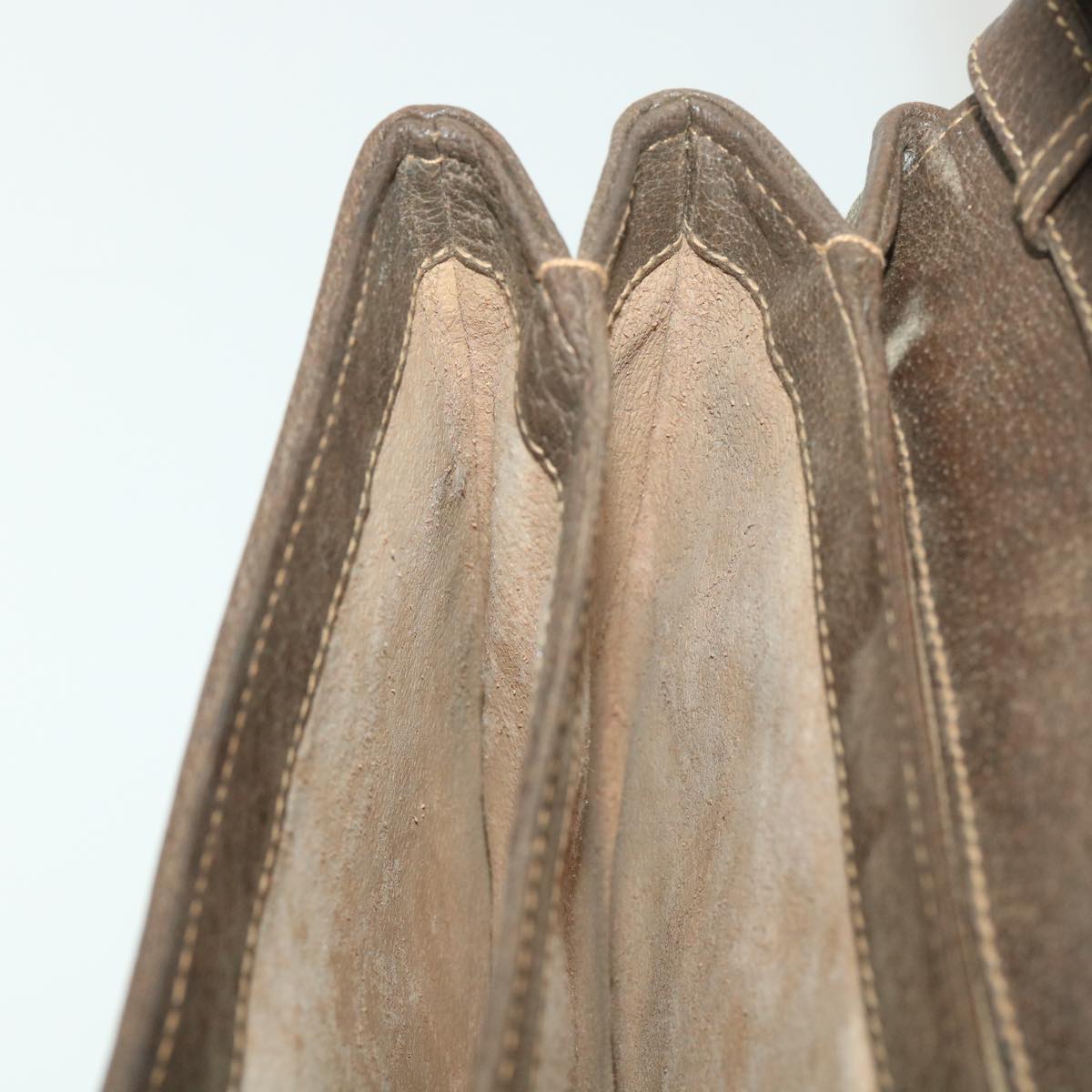 GUCCI GG Canvas Shoulder Bag PVC Leather Beige 0041060024 ro902