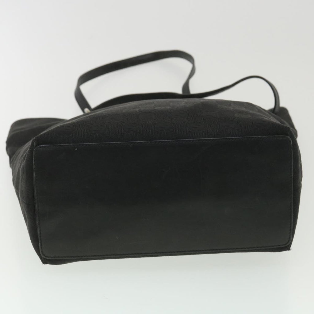 GUCCI GG Canvas Tote Bag Black 31243 ro911