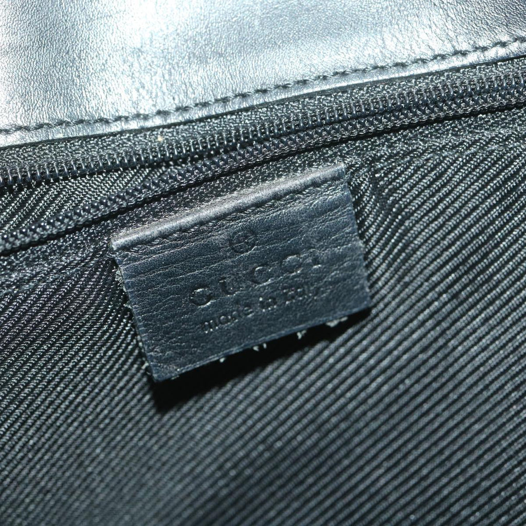 GUCCI GG Canvas Tote Bag Black 31243 ro911