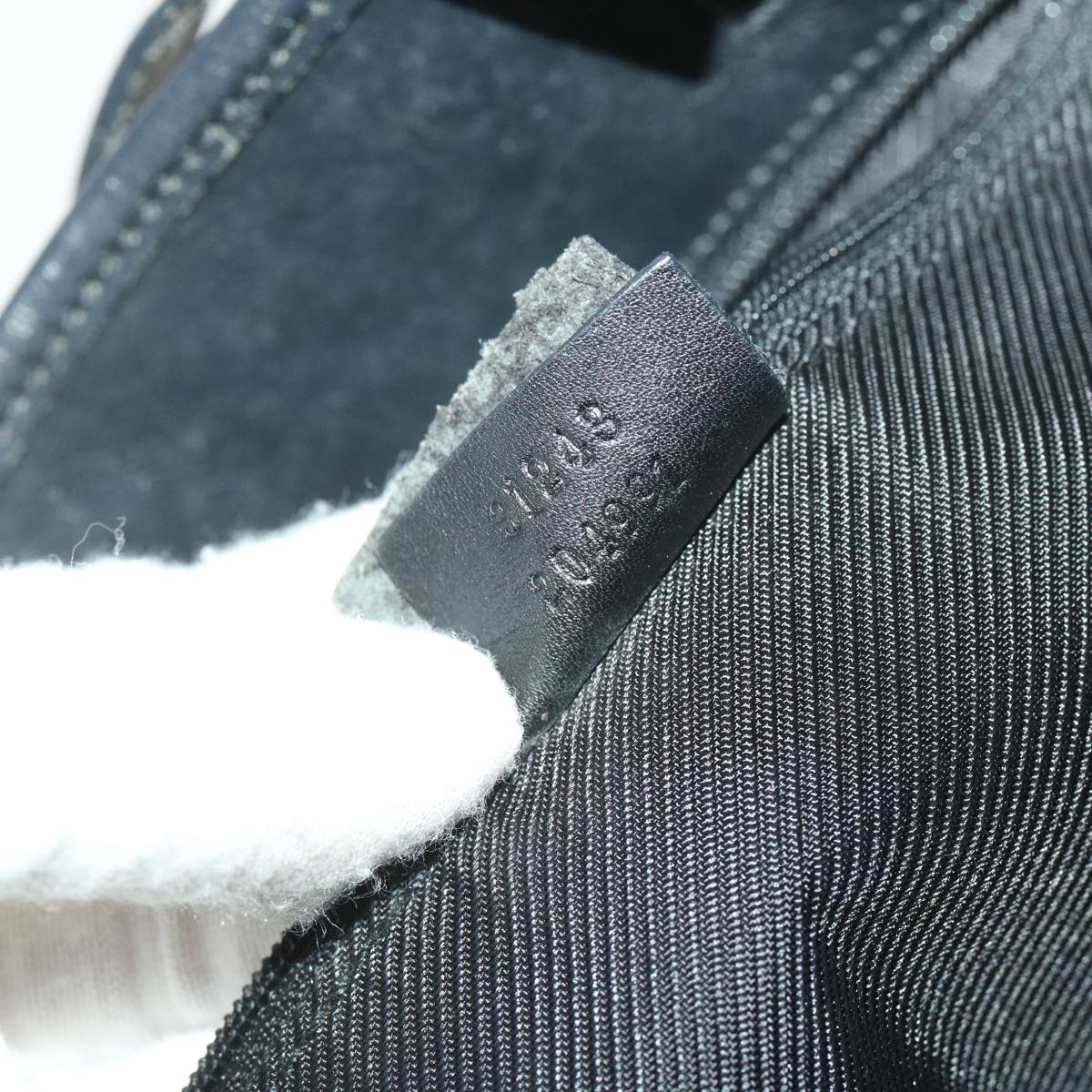 GUCCI GG Canvas Tote Bag Black 31243 ro911