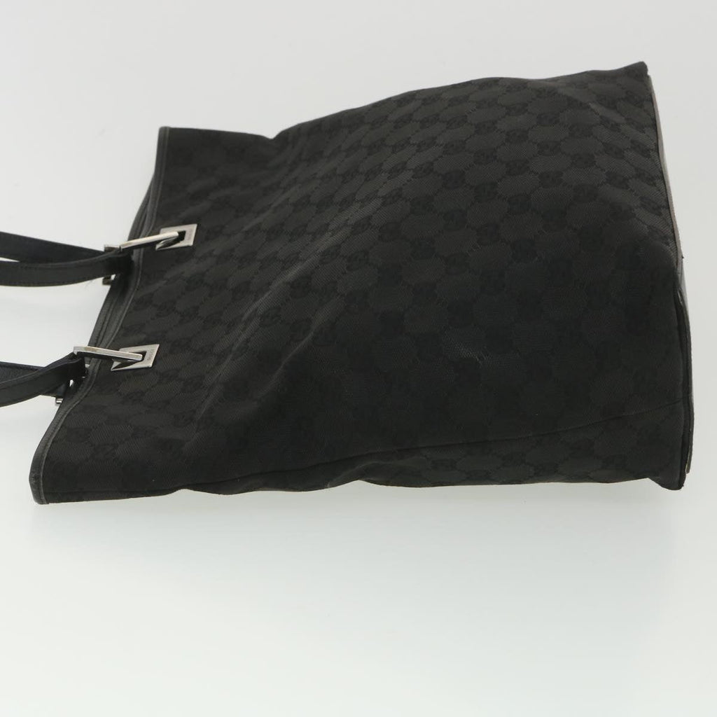 GUCCI GG Canvas Tote Bag Black 31243 ro911