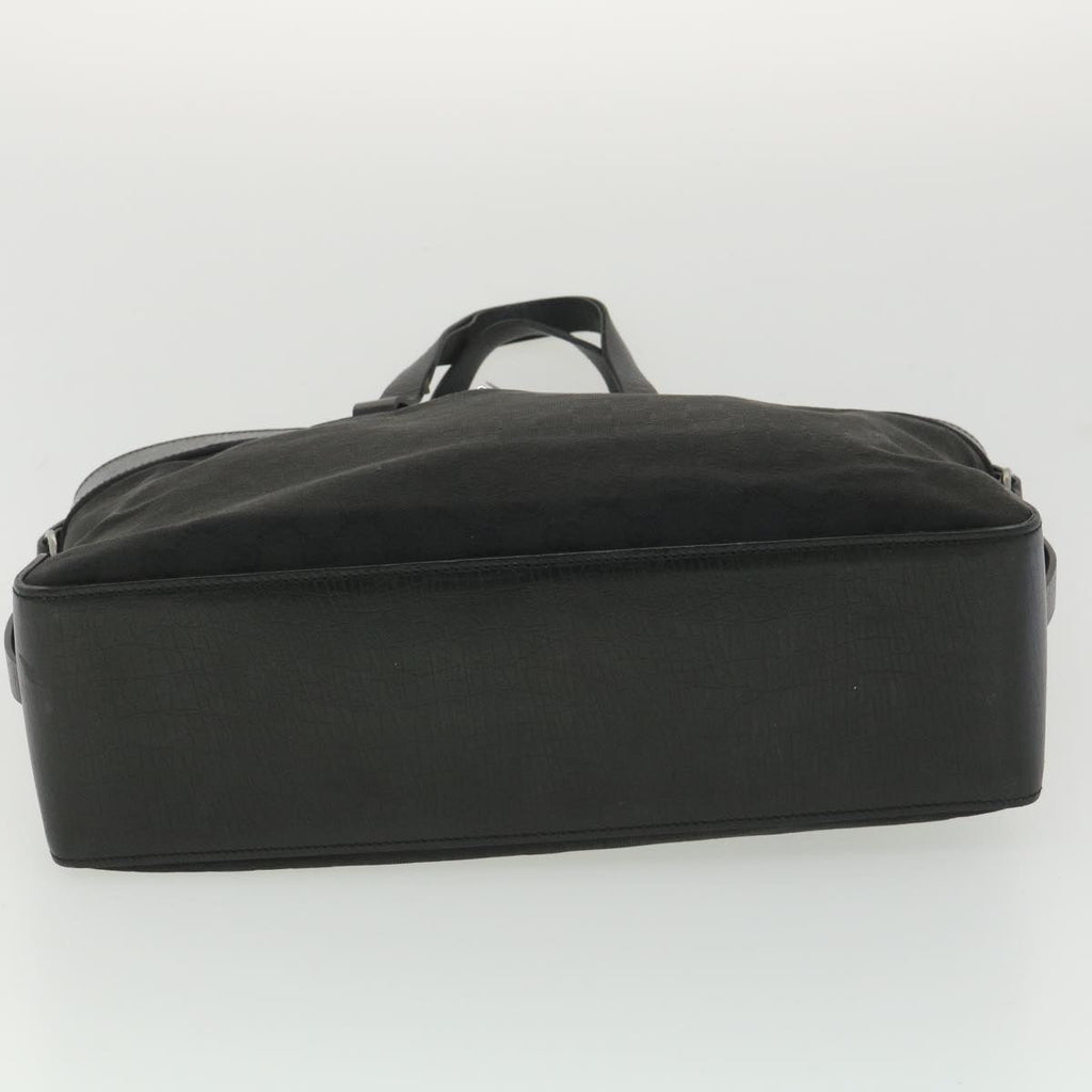 GUCCI GG Canvas Hand Bag Black 106251 ro912