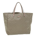 GUCCI GG Canvas Boston Bag Gray Pink 282439 ro917