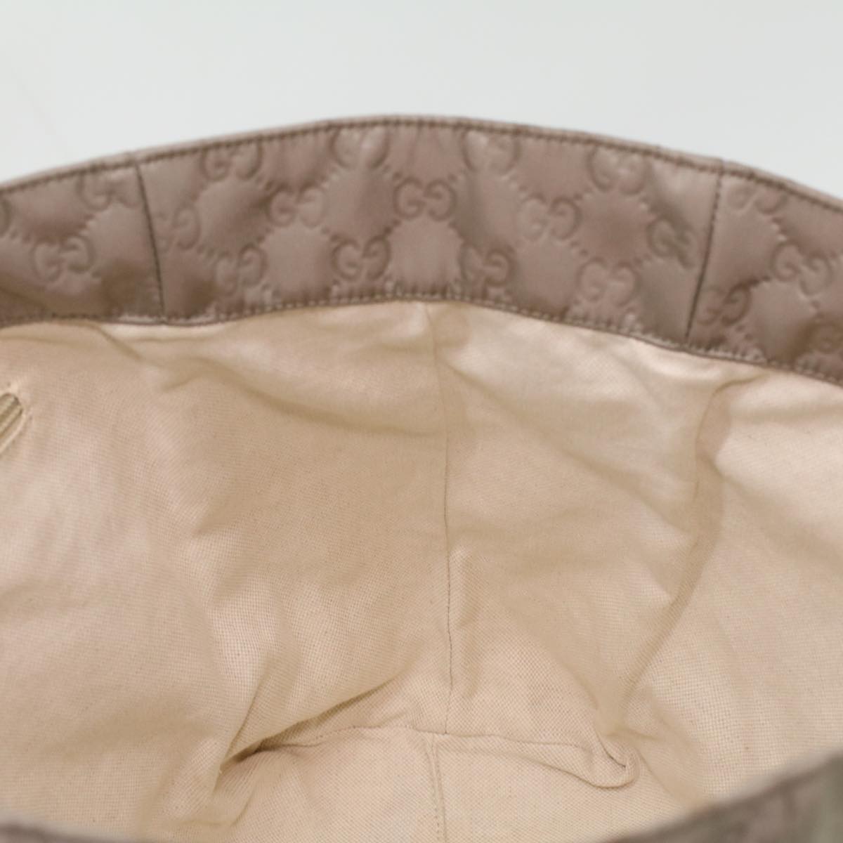 GUCCI GG Canvas Boston Bag Gray Pink 282439 ro917