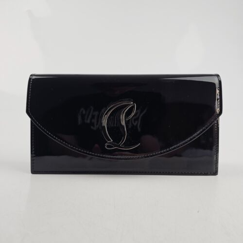 Christian Louboutin Women Small Loubi54 Logo Patent Leather Bag