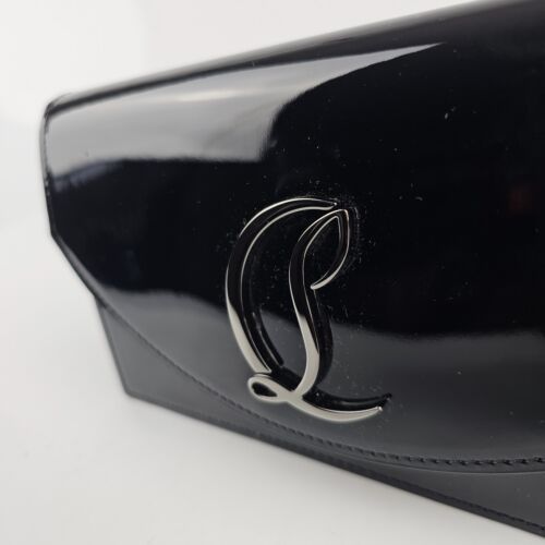 Christian Louboutin Women Small Loubi54 Logo Patent Leather Bag