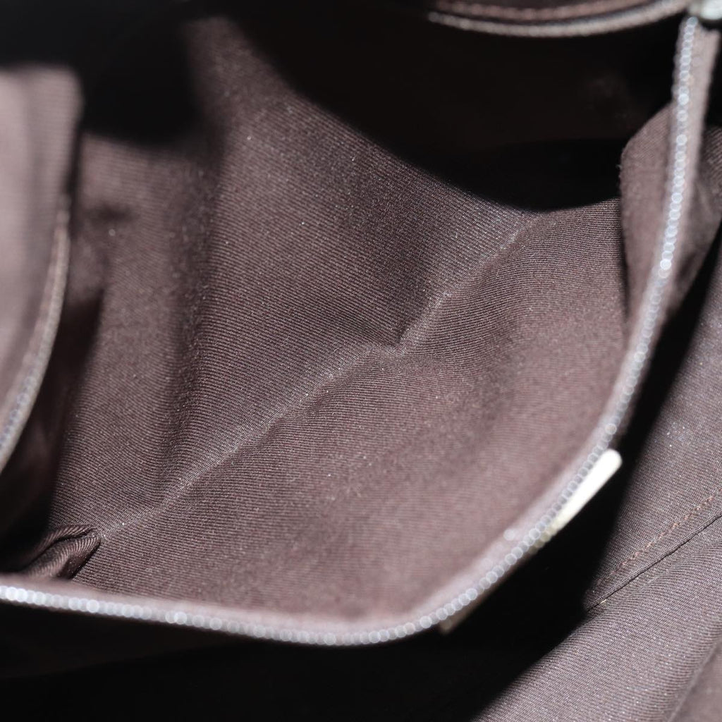GUCCI GG Canvas Hand Bag Beige 130942 S1577