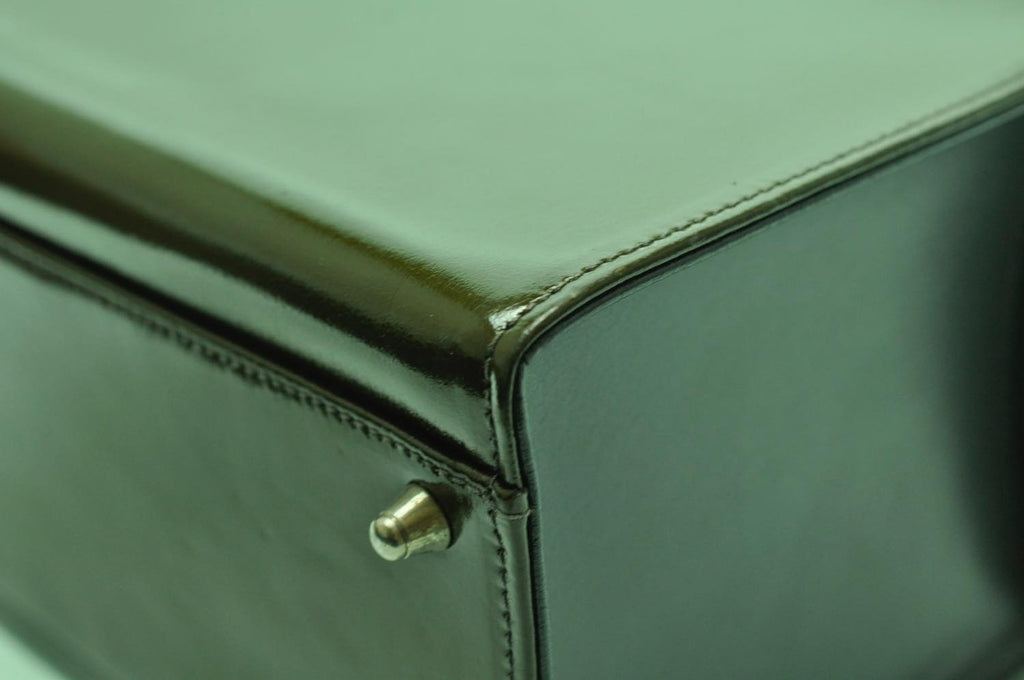 FENDI 2Way Green Hand Bag Green am1063s