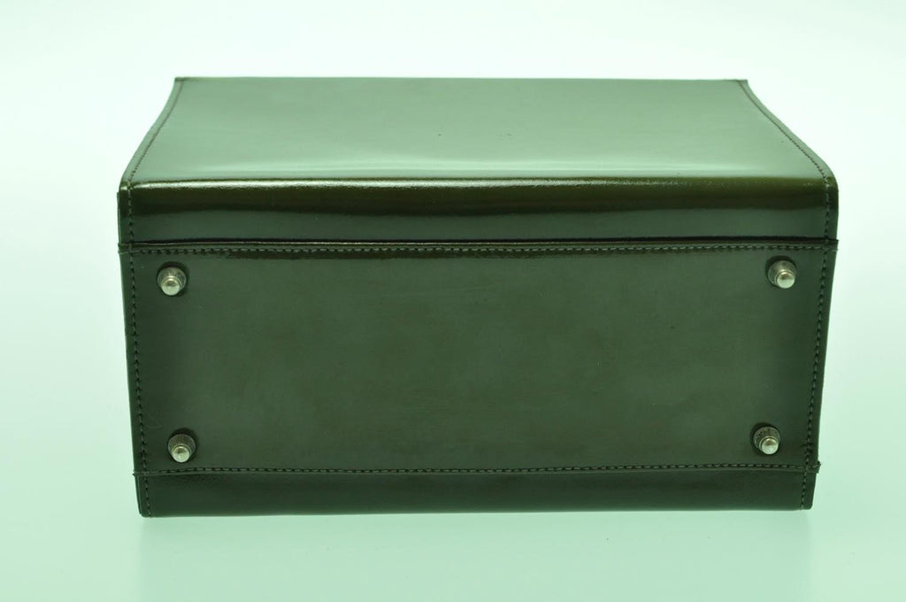 FENDI 2Way Green Hand Bag Green am1063s