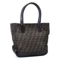 FENDI Zucca Canvas Tote Bag Brown am1300s