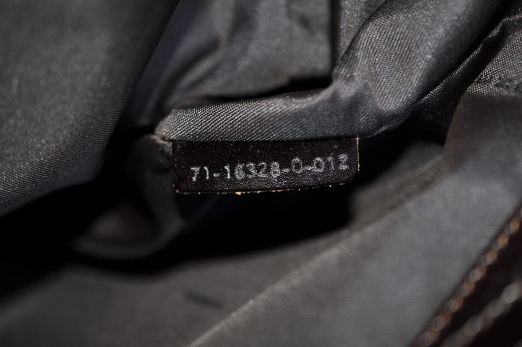 FENDI Zucca Canvas Tote Bag Brown am1300s
