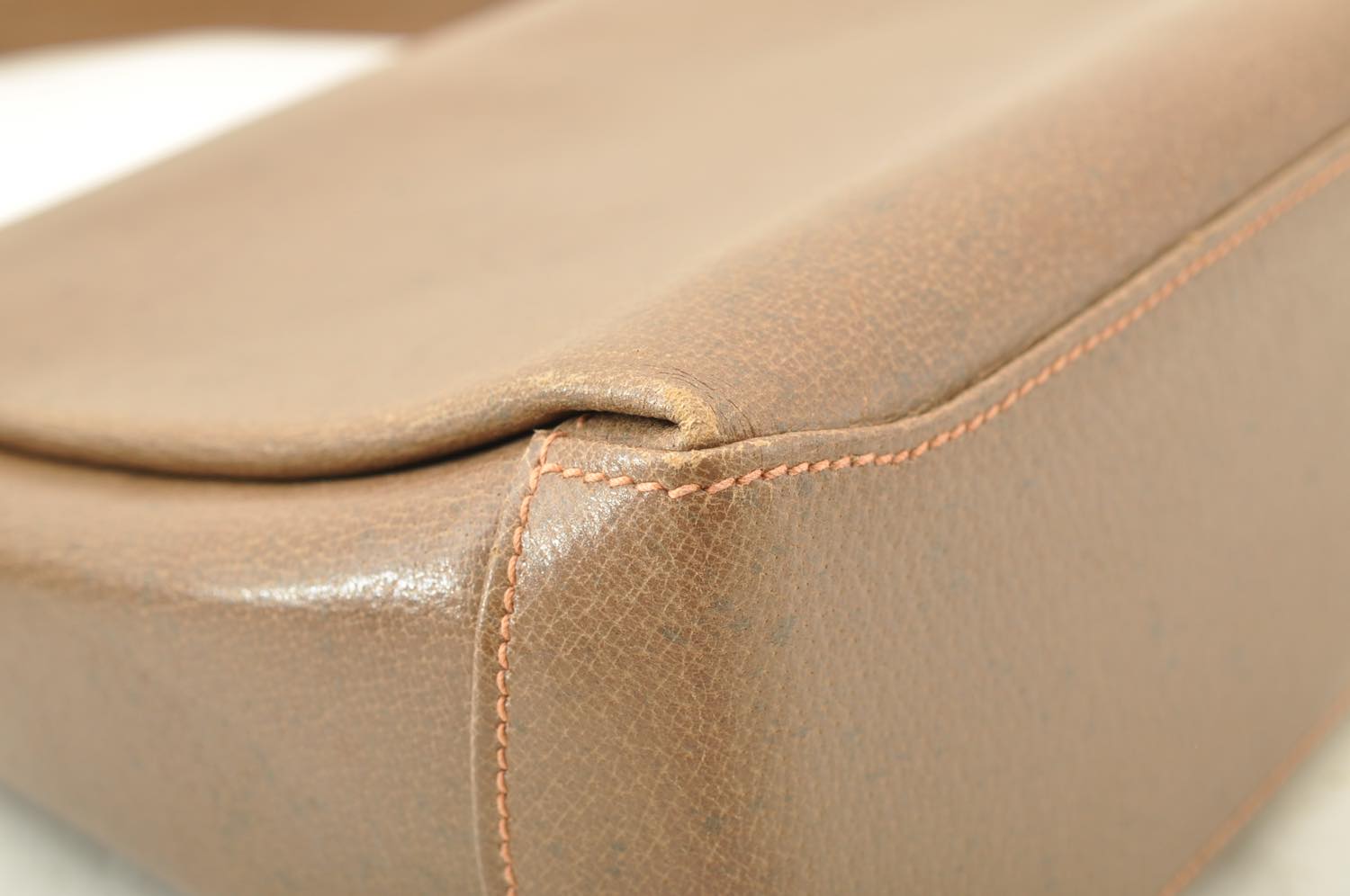 GUCCI Shoulder Bag Leather Brown am2327s