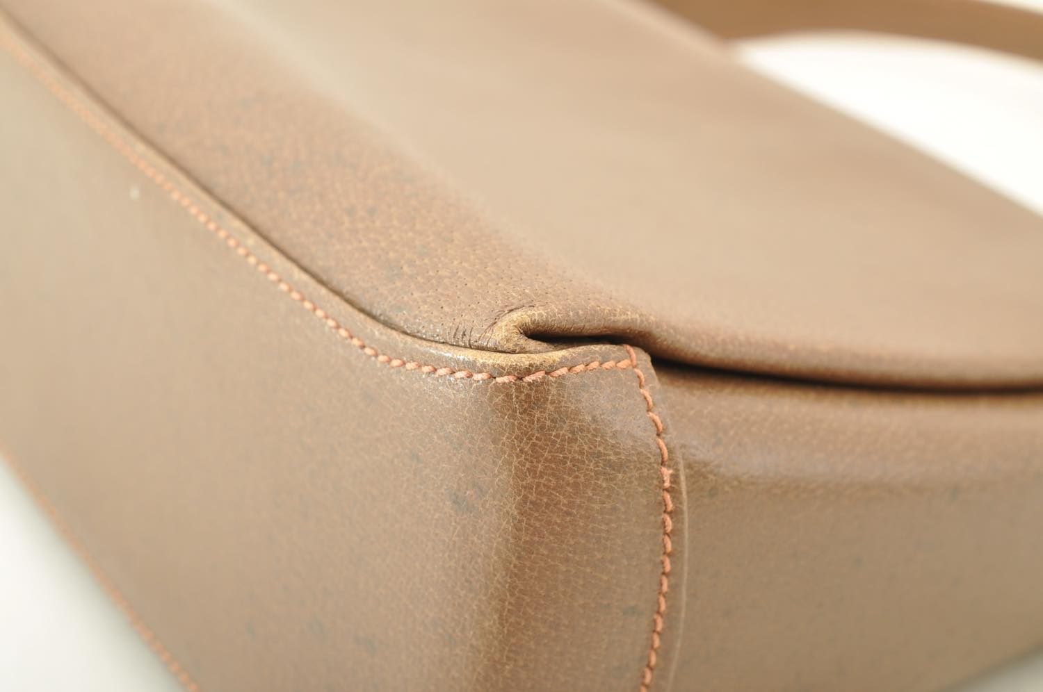 GUCCI Shoulder Bag Leather Brown am2327s