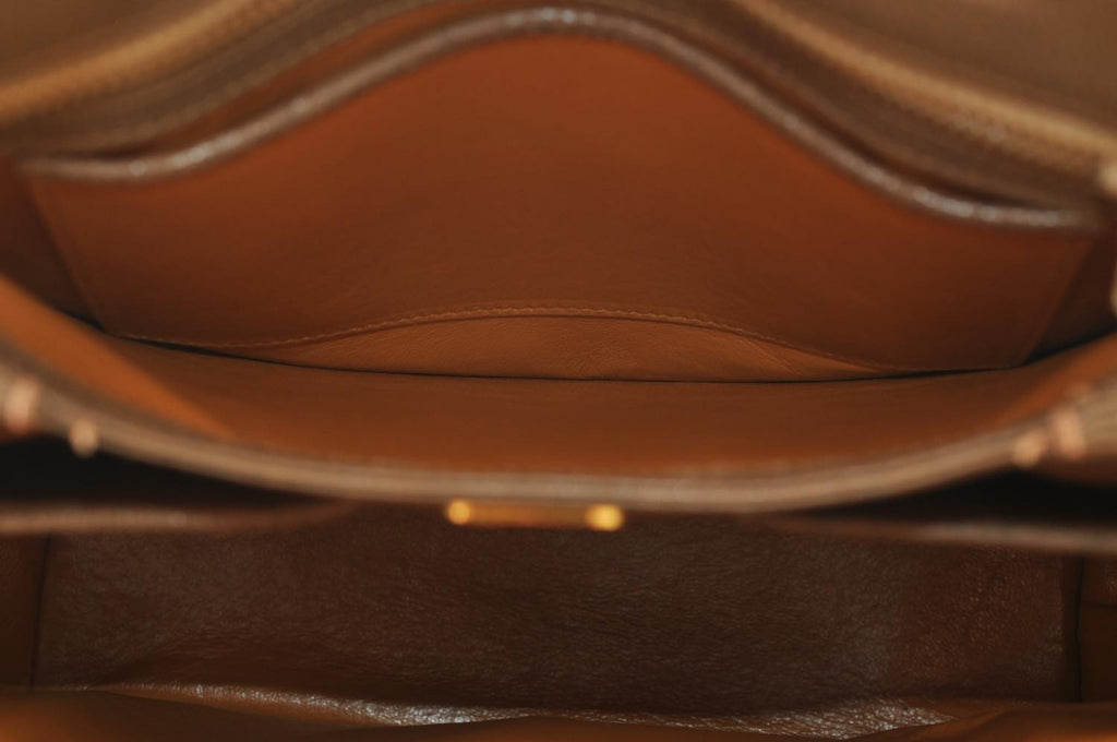 GUCCI Shoulder Bag Leather Brown am2327s