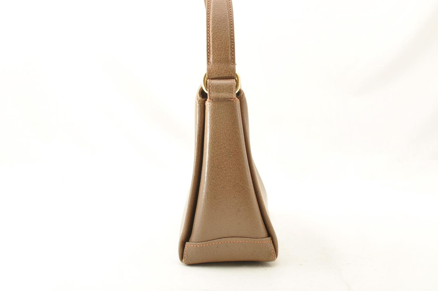 GUCCI Shoulder Bag Leather Brown am2327s