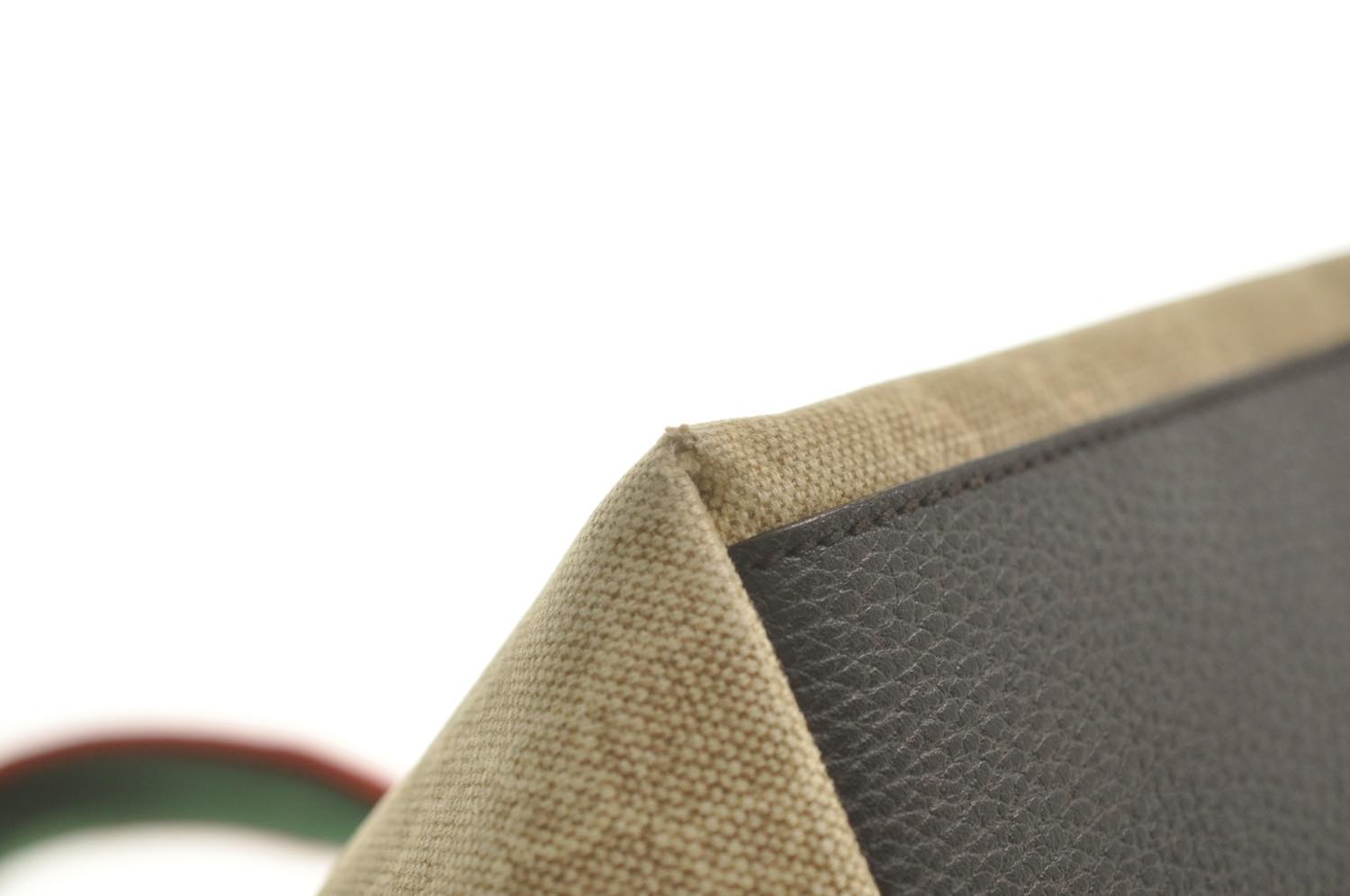 GUCCI Web Sherry Line GG Canvas Hand Bag Red Green Ege 374433502752 am2531s
