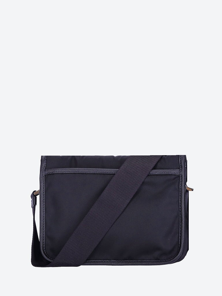 Prada Men Saffiano Fabric Leather Handbag