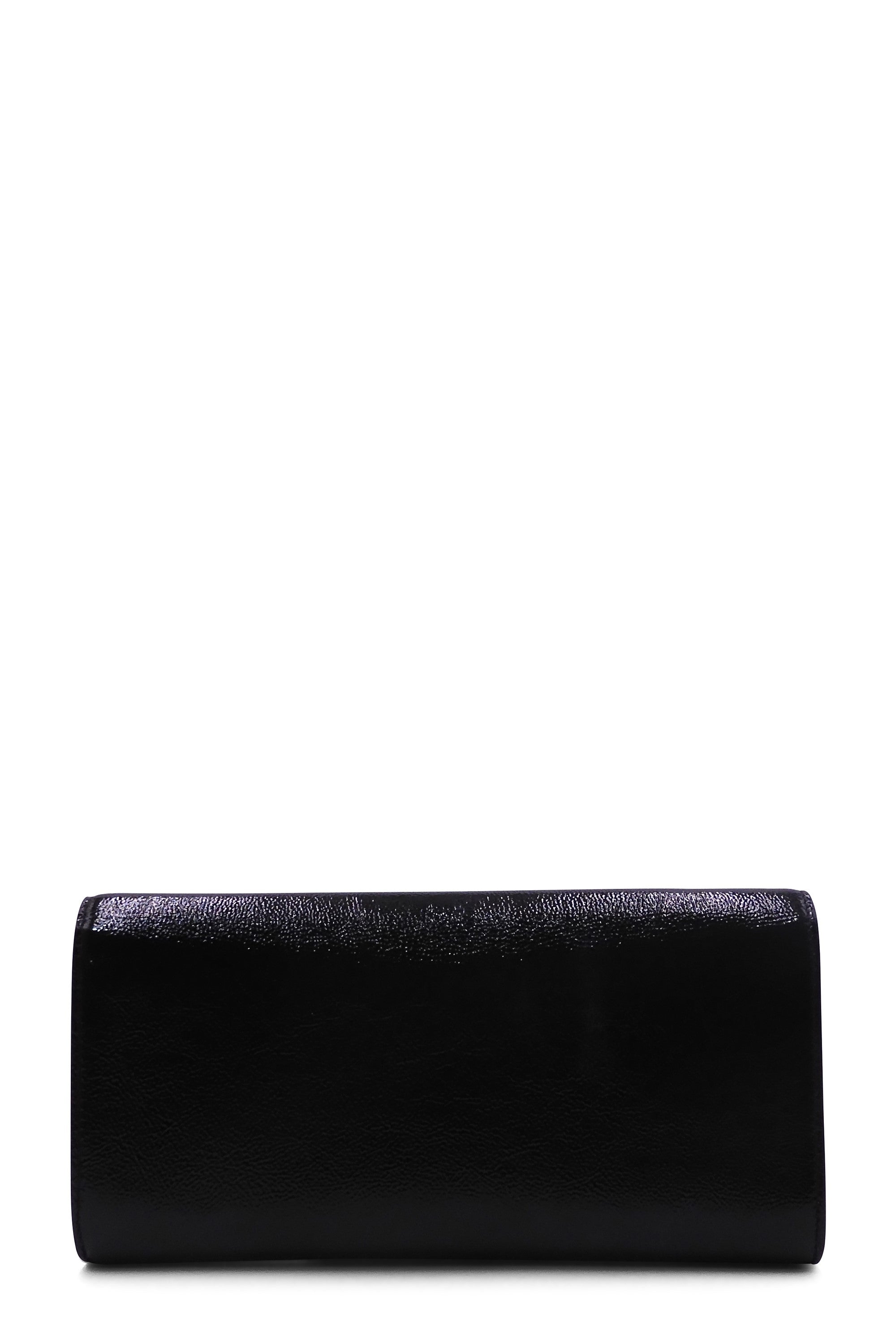 Belle De Jour Clutch Patent Black