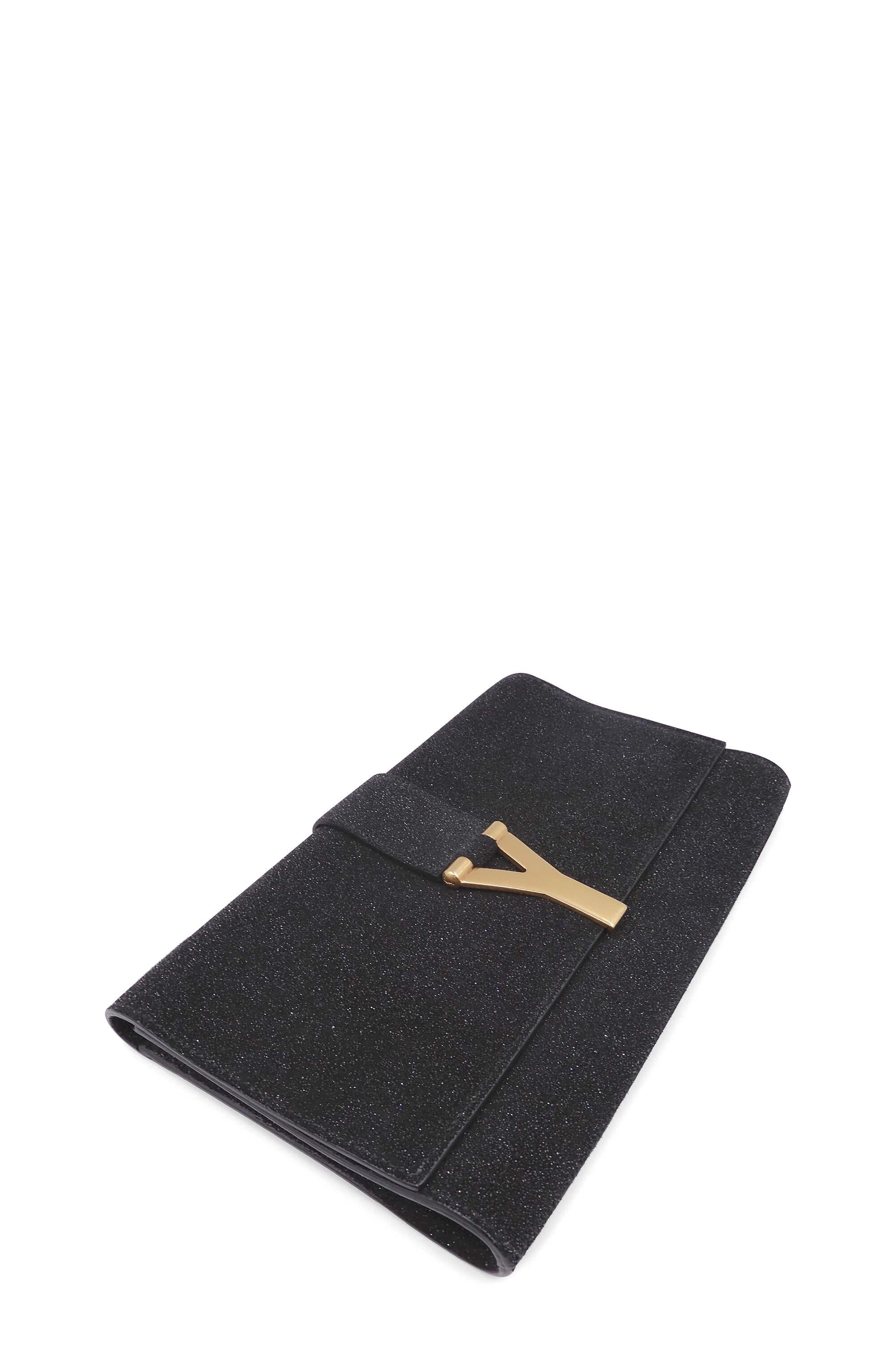 Chyc Clutch Black Glitter