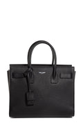 Classic Baby Sac De Jour Black Grained Leather with Black Hardware
