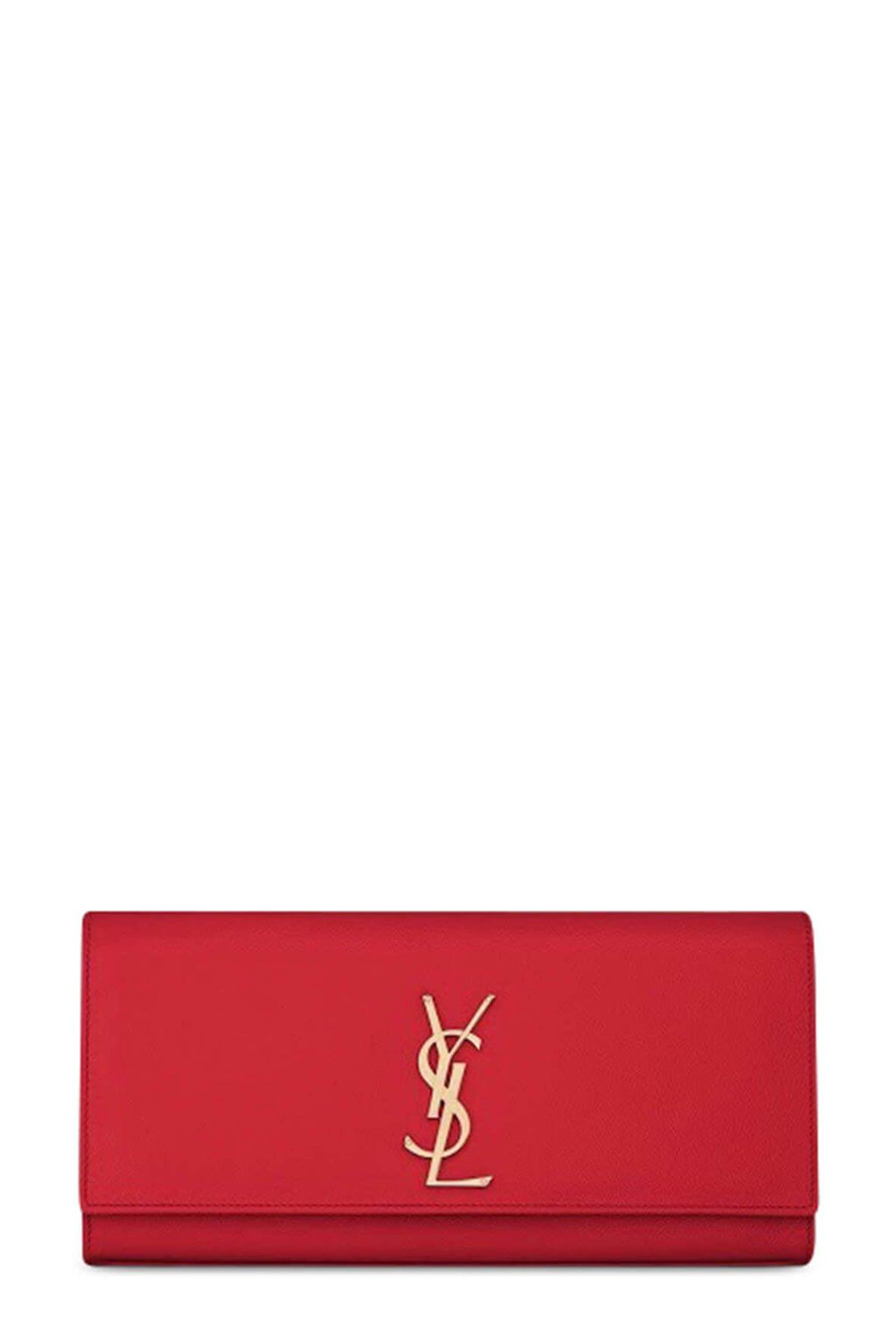 Classic Monogram Clutch Lipstick Red