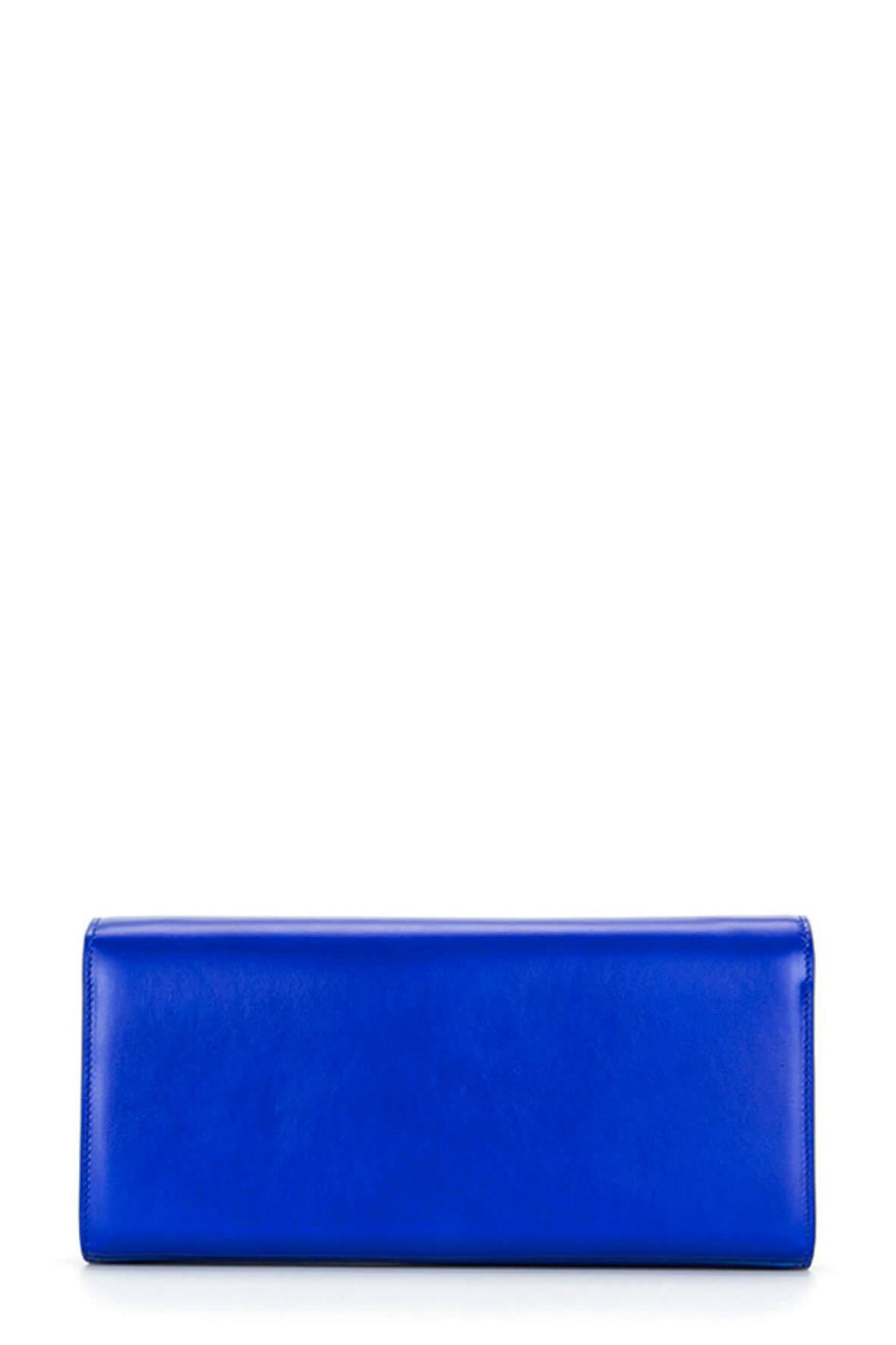 Classic Monogram Clutch Royal Blue