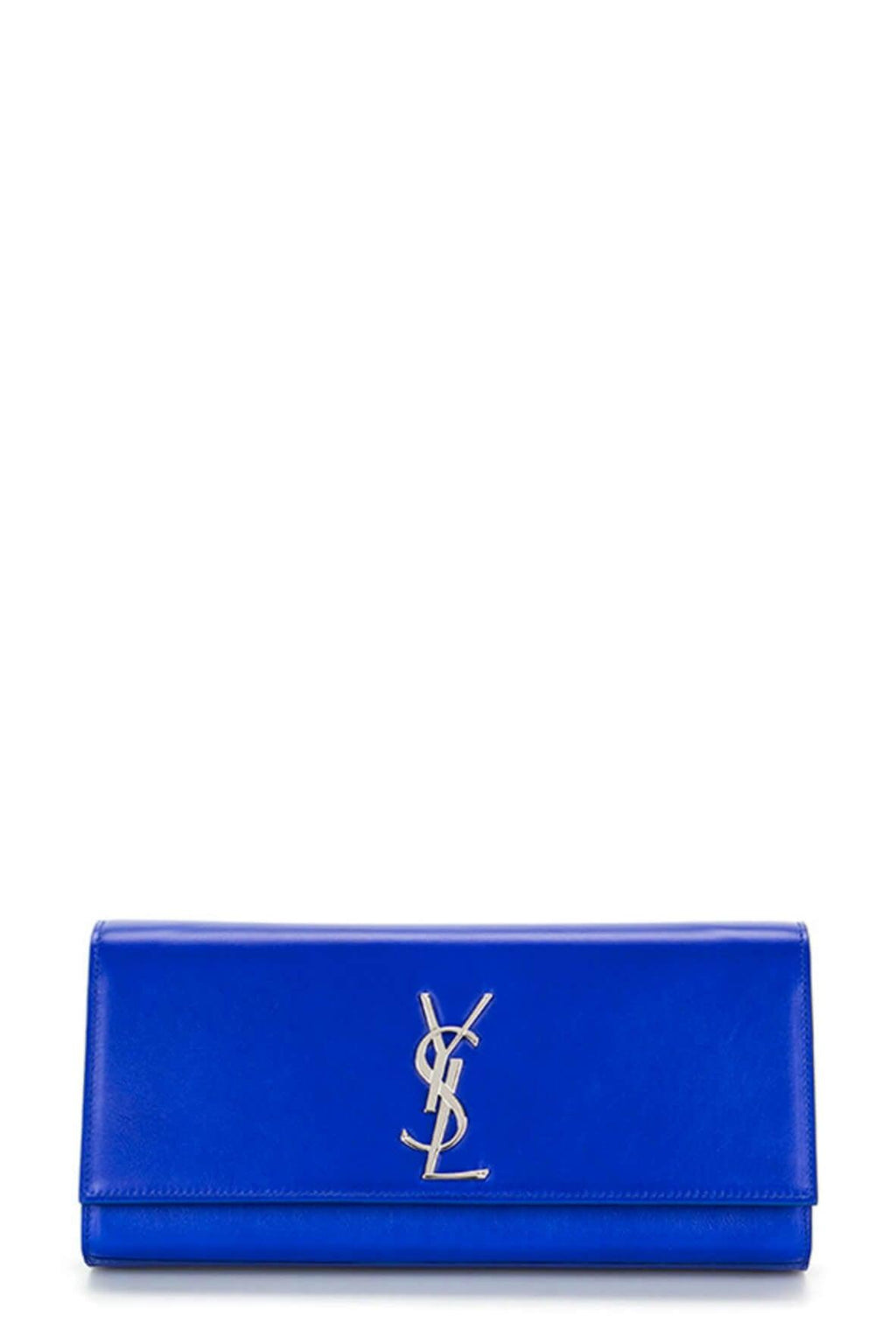 Classic Monogram Clutch Royal Blue