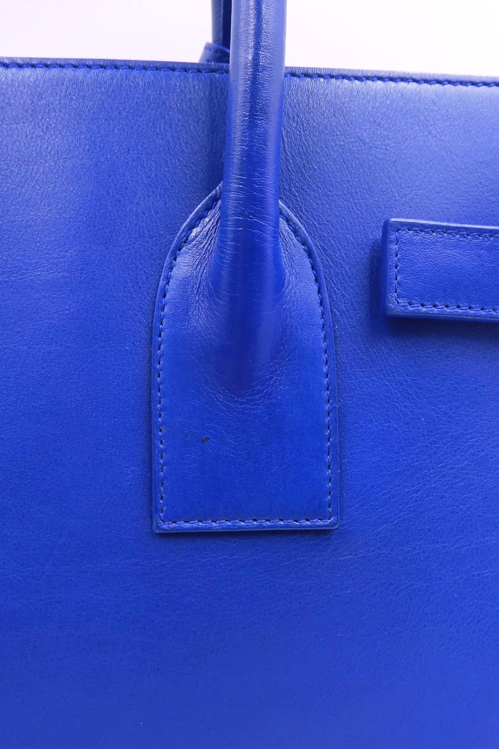 Classic Small Sac De Jour Cobalt Blue