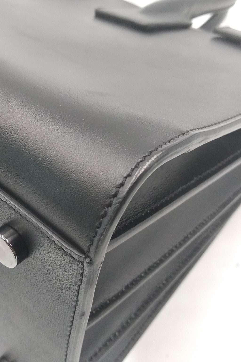 Classic Small Sac De Jour Black in Smooth Leather Black