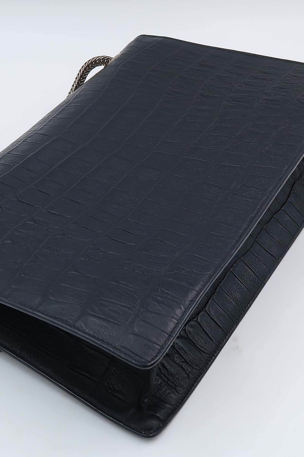 Embossed Betty Bag Black