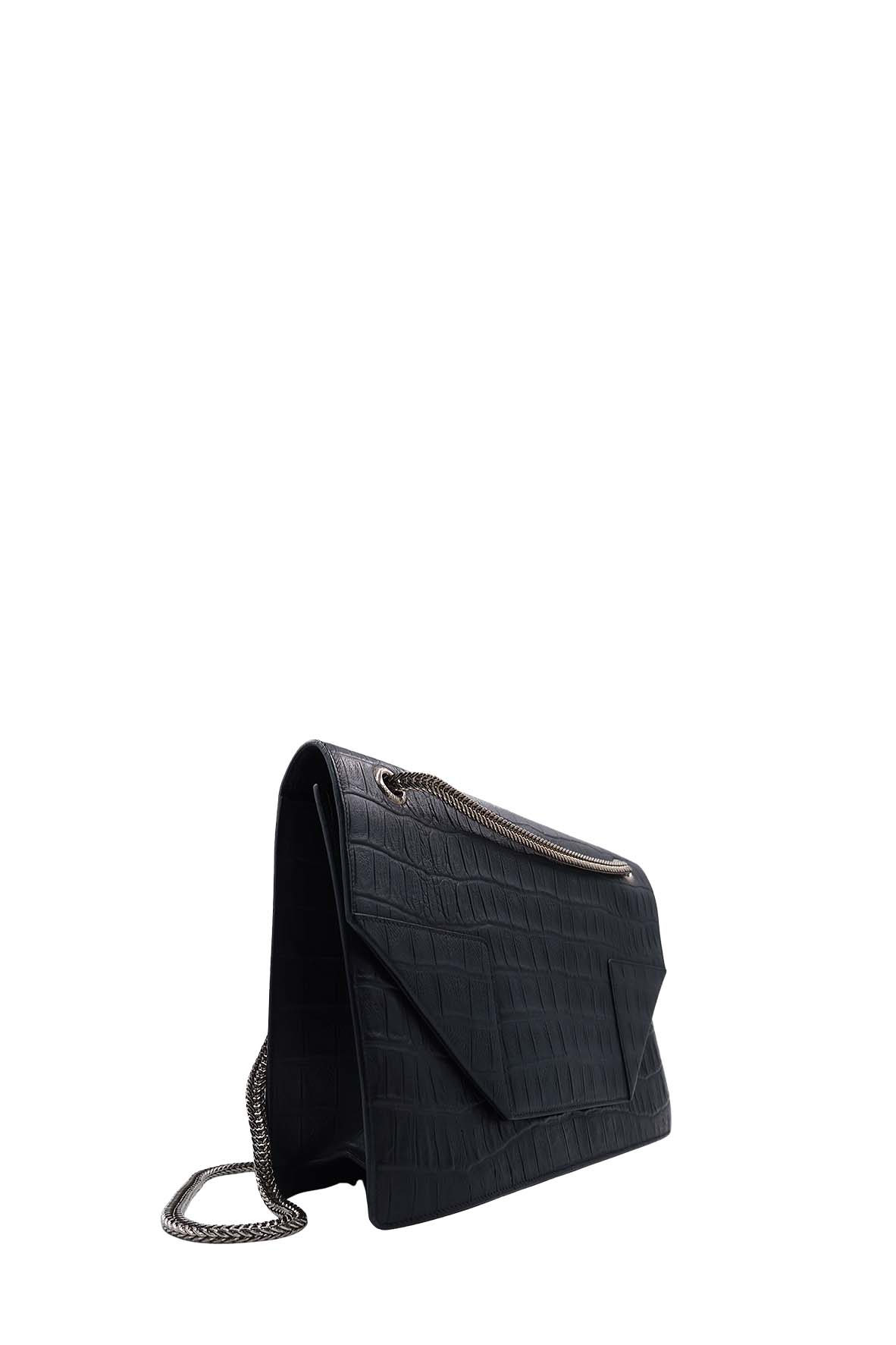 Embossed Betty Bag Black
