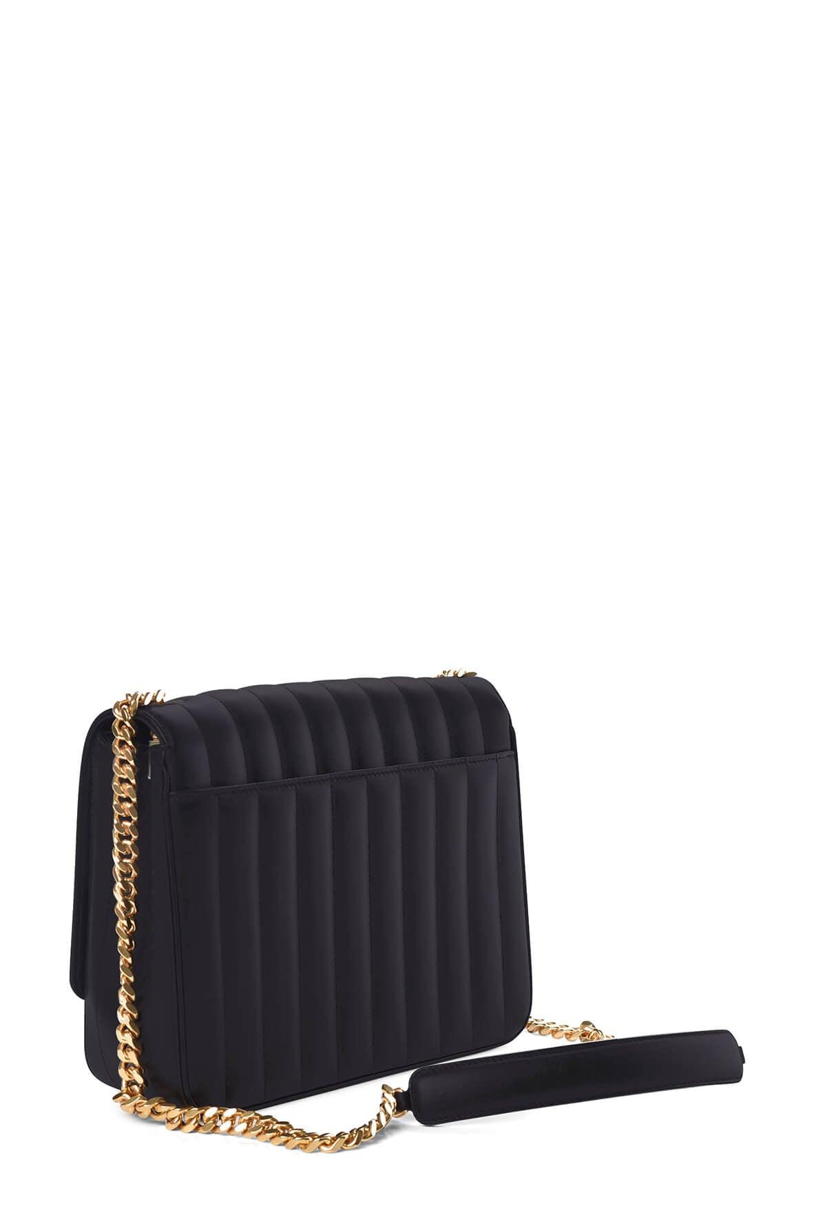 Large Matelasse Vicky Black