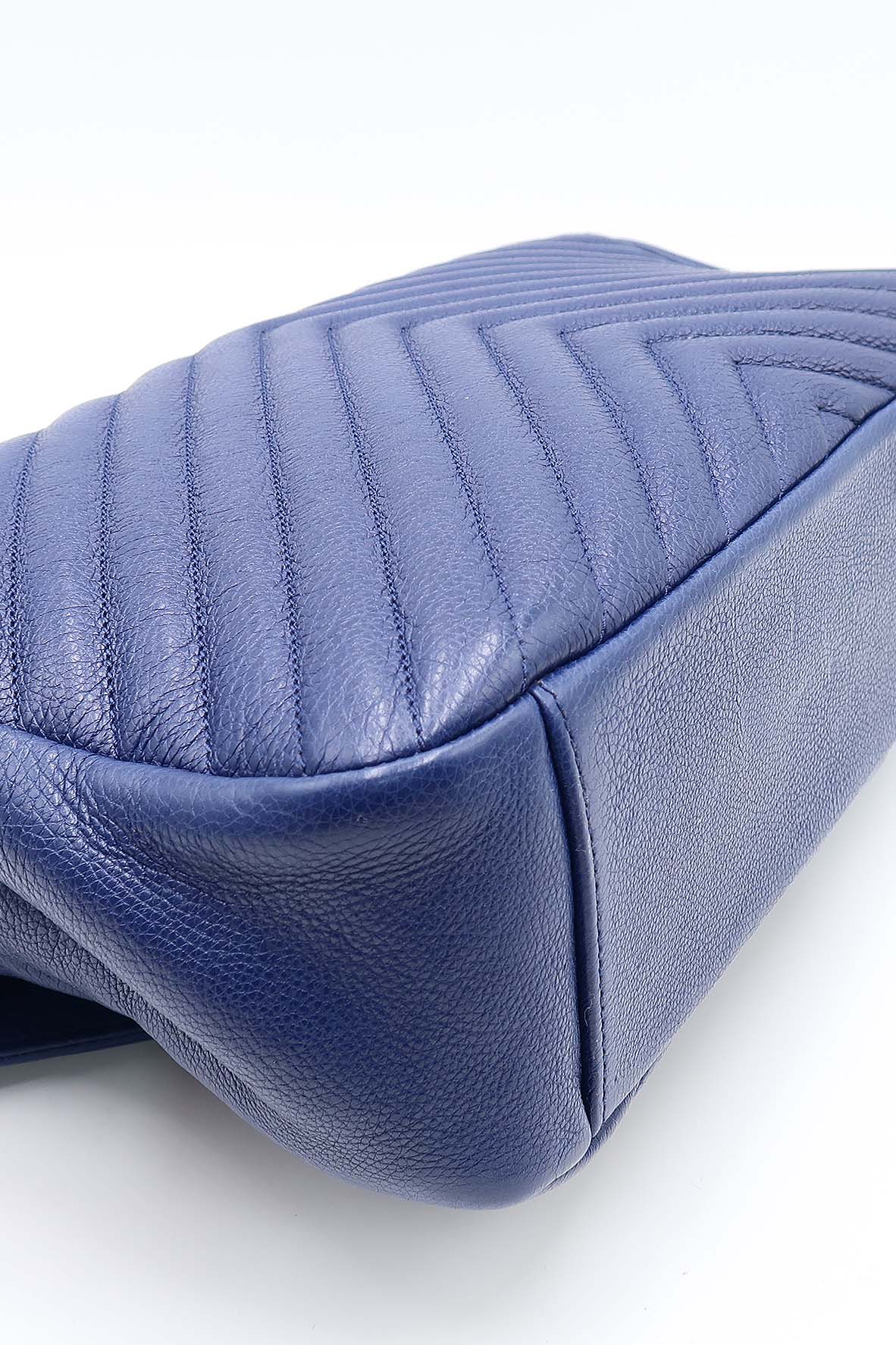 Large Monogram College Bag Navy